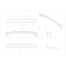 Jeffrey Alexander 160 mm Center-to-Center Satin Nickel Delgado Cabinet Pull 519-160SN - alternate 3